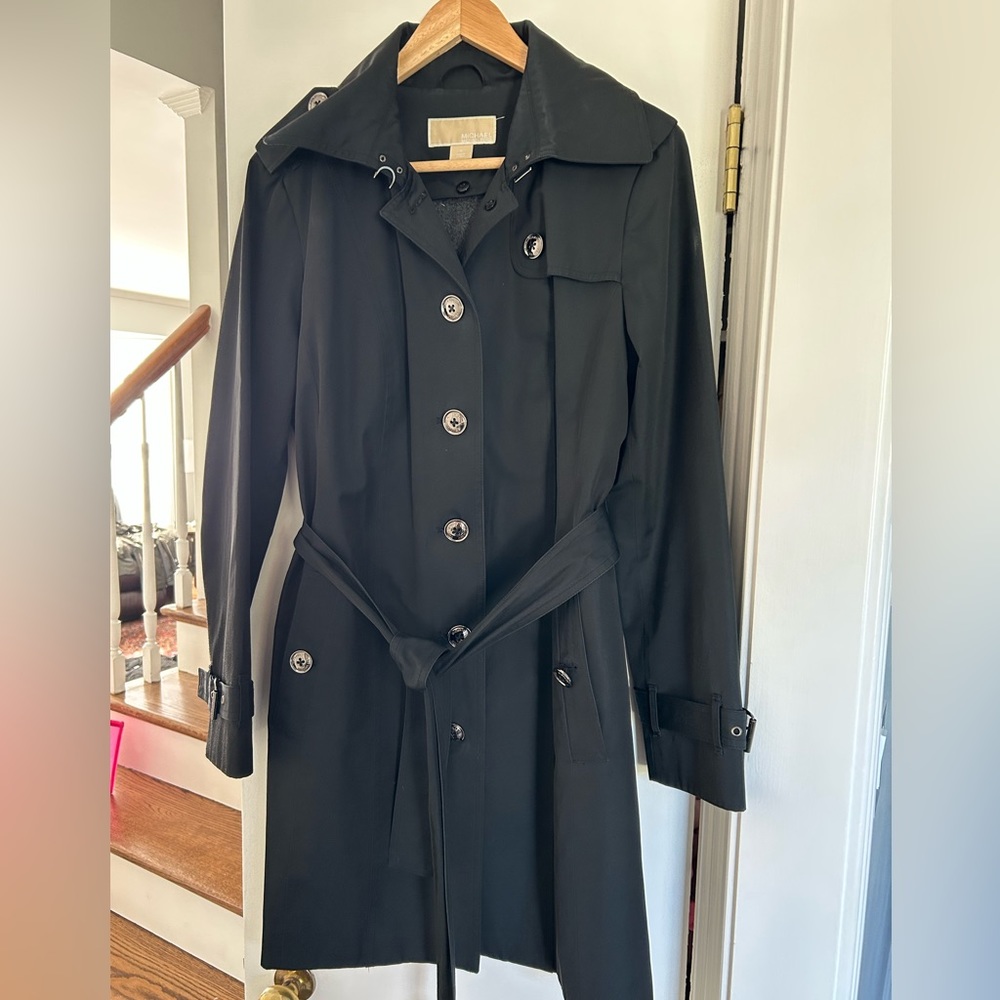 Micheal Kors Belted Coat